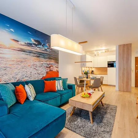 Apartament A215 - Parking Bawialnia Basen Fitnes W Cenie - Nadmorskie Tarasy - Kołobrzeg