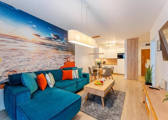 Apartament A215 - Parking Bawialnia Basen Fitnes W Cenie - Nadmorskie Tarasy - Kołobrzeg