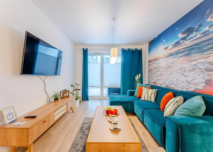 Apartament A215 - Parking Bawialnia Basen Fitnes W Cenie - Nadmorskie Tarasy - *